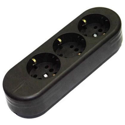 LEGRAND 053471 3x2P+F elosztósor vezeték nélküli, szürke LEGRAND 053471 3x2P+F elosztósor vezeték nélküli, szürke