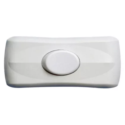 GAO 0534H zsinórkapcsoló, fehér, 230V/2A