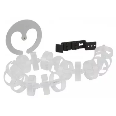 LEGRAND 053597 Kábelvezető hernyó, hossz:770mm, átlátszó