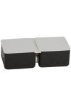 LEGRAND 054002 Felnyíló süllyesztett doboz betonpadlóba fém, 6 (2x3)modul