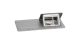 LEGRAND 054012 Cutie de pardoseală cu deschidere pop-up cu 6 (2 × 3) modul, aluminiu, gol