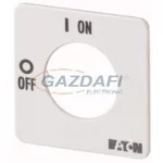   EATON 054133 FS908-T0 Kapcsoló előlap VÉSZ-KI T0-hoz T0-hoz