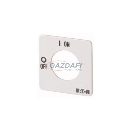   EATON 054133 FS908-T0 Kapcsoló előlap VÉSZ-KI T0-hoz T0-hoz