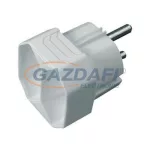 LEGRAND 054380 2x2P elosztódugó, 2,5A, műanyag, fehér