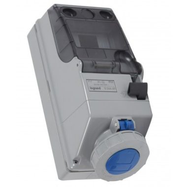 LEGRAND 056661 P17 Tempra Dafrsr-162k06 m 230V IP66 reteszelt aljzat