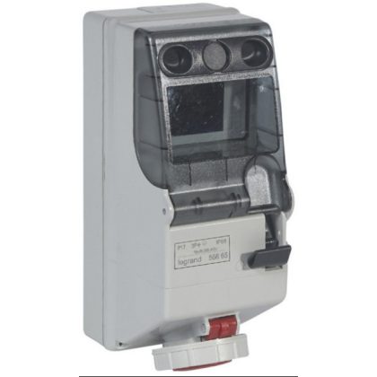   LEGRAND 056666 P17 Tempra Dafrsr-164k06 m 400V IP66 reteszelt aljzat