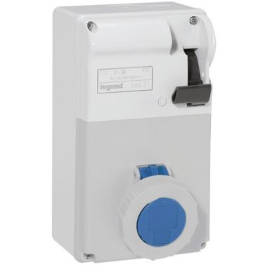 LEGRAND 057233 P17 Tempra Dafbkr-323k06 mT400V IP55 reteszelt aljzat