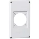 LEGRAND 057712 P17 Tempra kompakt előlap 1 férőhelyes, 16-32A