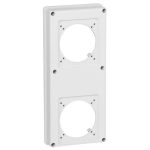 LEGRAND 057718 P17 Tempra standard előlap 2férőhelyes, 16-32A