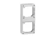 LEGRAND 057723 P17 Tempra standard előlap 2 férőhelyes, 2x16A LEGRAND 057723 P17 Tempra standard előlap 2 férőhelyes, 2x16A