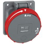 LEGRAND 059427 Hypra Dafb-633k06 400V~ IP66/67-55 rögzíthető aljzat