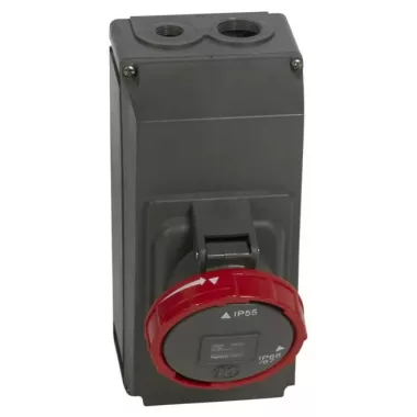 LEGRAND 059437 Hypra Dafbf-633k06 400V~ IP66/67-55 rögzíthető aljzat