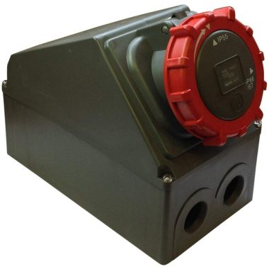 LEGRAND 059503 Hypra Dafbf-1254k06 400V~ IP66/67-55 rögzíthető aljzat