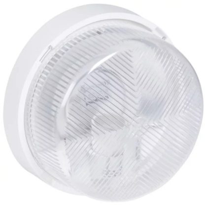   LEGRAND 060458 Round boat light, IP 44, IK07, polycarbonate shade, B22, for 100W bulbs or 15W com. for fluorescent tubes