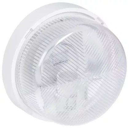   LEGRAND 060458 Kerek hajólámpa, IP 44, IK07, polikarbonát búra, B22, 100W izzókhoz vagy 15W kom. Fénycsövekhez