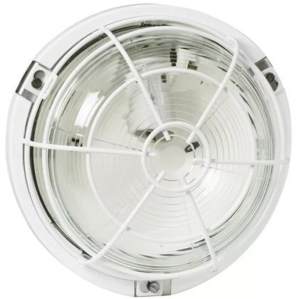   LEGRAND 060483 Round boat light with transparent glass shade, IP55, IK04