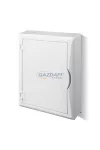 ELEKTRO-PLAST 0608-00 "Economic box" falon kívüli elosztószekrény, IP40, 24 modul, fehér