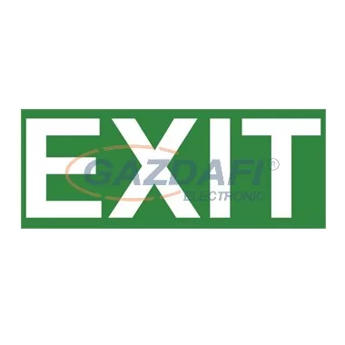 LEGRAND 060956 tartalékvilágítás felirat. 227x45mm, EXIT