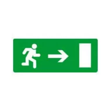 LEGRAND 060991 tartalékvilágítás piktogram 227x90mm, jobbra