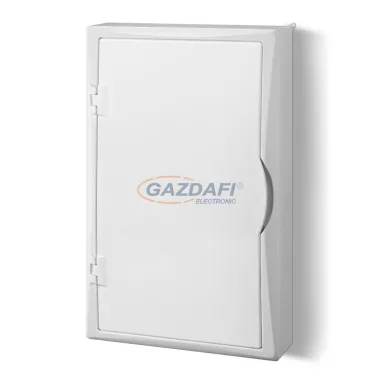 ELEKTRO-PLAST 0610-00 "Economic box" falon kívüli elosztószekrény, IP40, 36 modul, fehér ELEKTRO-PLAST 0610-00 "Economic box" falon kívüli elosztószekrény, IP40, 36 modul, fehér