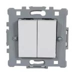   ELMARK "Splendor" süllyesztett csillárkapcsoló, fehér