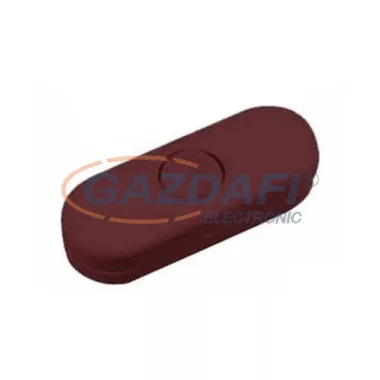 LEGRAND 061382 zsinórközi kapcsoló, matt barna 2 pólusú 2A, 250V