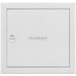   ELEKTRO-PLAST 06201 "Plas-linia" falon kívüli elosztószekrény fém ajtóval, IP30, 14 modul, fehér