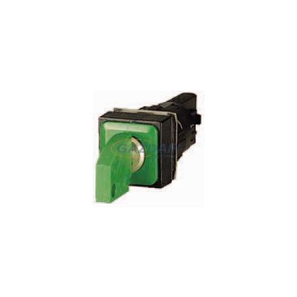 EATON 062148 Q18S1-GN Kulcsos kapcsoló, 2 állású, zöld