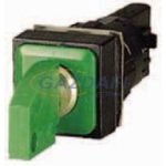 EATON 062150 Q25S1-GN Kulcsos kapcsoló, 2 állású, zöld