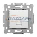   ELMARK "Splendor" süllyesztett informatikai csatlakozóaljzat RJ45, fehér