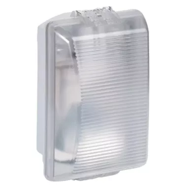 LEGRAND 062400 Plexo szögletes hajólámpa E27, 75W, IP55 normál izzós LEGRAND 062400 Plexo szögletes hajólámpa E27, 75W, IP55 normál izzós