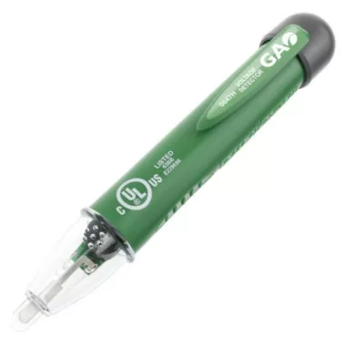 GAO 0647H Voltage tester for non-contact measurement with LED and acoustic signal, CAT III, green, 100-1000V, IP44