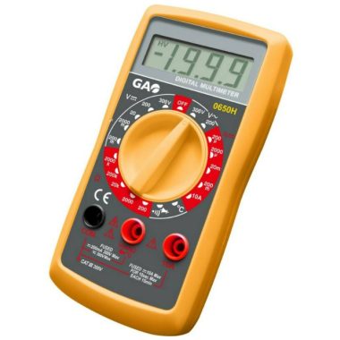 GAO 0650H Digitális mérőkészülék, hőmérővel