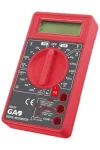 GAO 0652H Digitális mérőkészülék, diódavizsgálat, fekete / piros