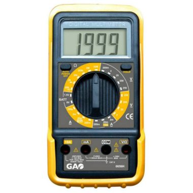 GAO 0656H Digitális mérőkészülék, elem ellenörző
