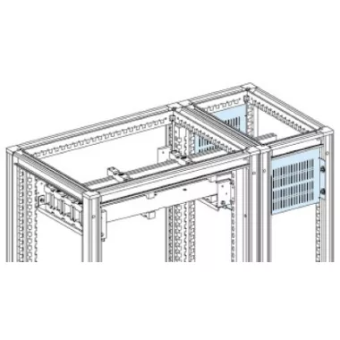 SCHNEIDER 06570 Prisma Plus PH Forma 2 Vízszintes burkolat W700 D500