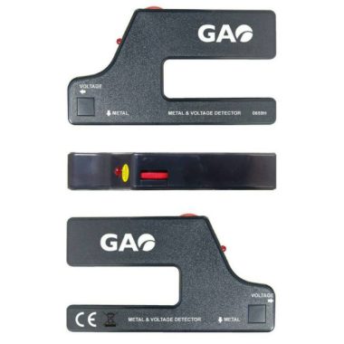 GAO 0659H Metal and phase detector, d = 20mm, battery version (9V battery included)