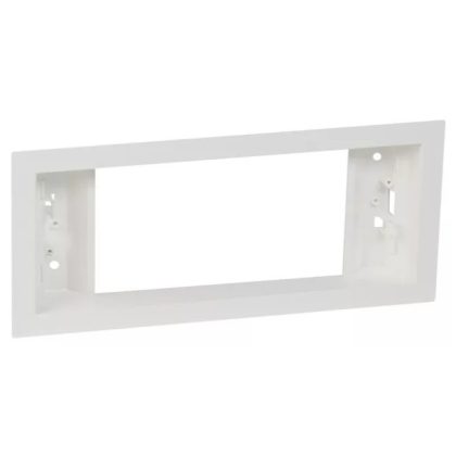 LEGRAND 066090 S8 backup lighting recessed frame, white