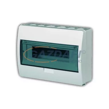 ELEKTRO-PLAST 0665-00 "Elegant" falon kívüli elosztó, IP40, 12 modul