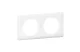 LEGRAND 066632 Céliane 2-es keret, fényes fehér