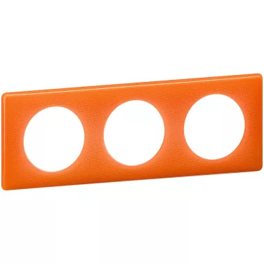 LEGRAND 066653 Céliane 3-as keret, narancs