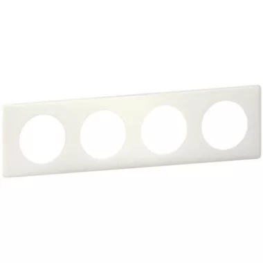 LEGRAND 066704 Céliane 4-es keret, kréta fehér