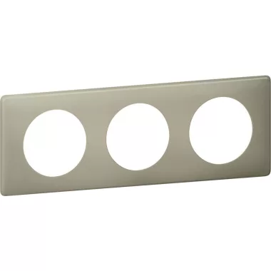 LEGRAND 066713 Céliane 3-as keret, agyag