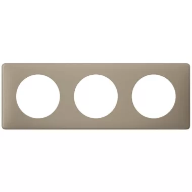 LEGRAND 066723 Céliane 3-as keret, homokkő