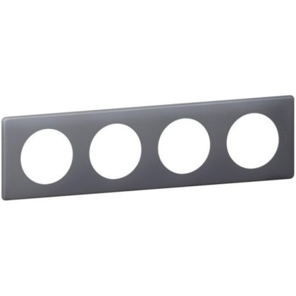 LEGRAND 066734 Céliane 4-es keret, kékesszürke
