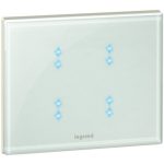   LEGRAND 067243 Céliane My Home multifunction touch controller, white glass