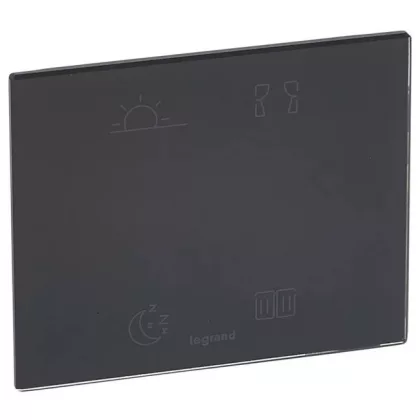 LEGRAND 067275 Céliane My Home 4 screen touch controller, hotel solutions 2, black glass LEGRAND 067275 Céliane My Home 4 screen touch controller, hotel solutions 2, black glass