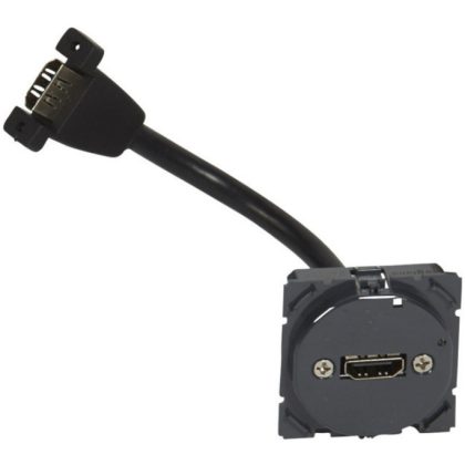   LEGRAND 067377 Céliane HDMI A típusú audió/videó aljzat, elővezetékezett