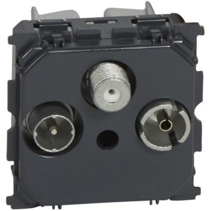 LEGRAND 067388 Céliane TV-RD-SAT socket, terminating, 1.5dB