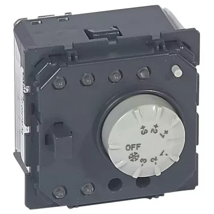   LEGRAND 067455 Céliane My Home 2 modulos fan coil hűtő-fűtő szobatermosztát, szürke